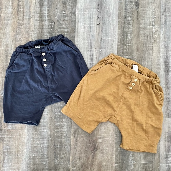H&M Other - H&M cotton knit drop crop shorts - set of 2